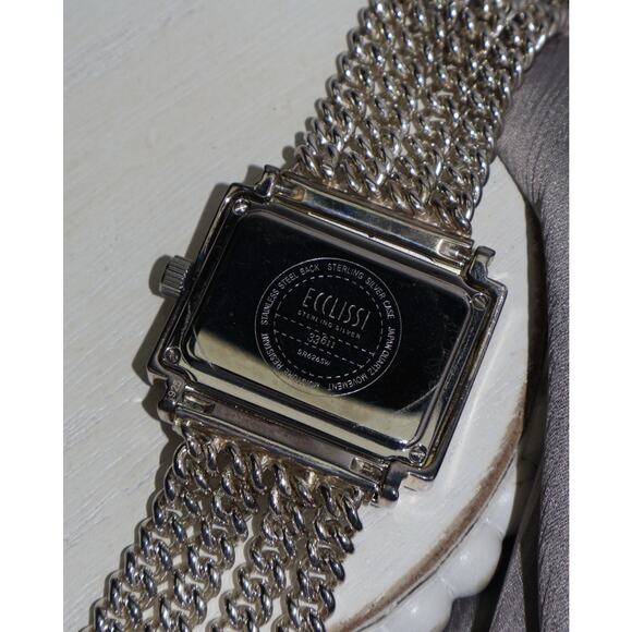 Ecclissi Sterling Silver Ladies Watch 85.4G / 7in main image 5